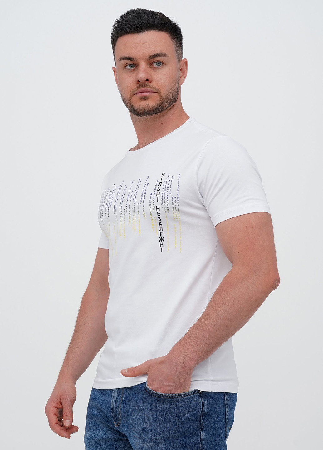 Белая футболка Trend Collection