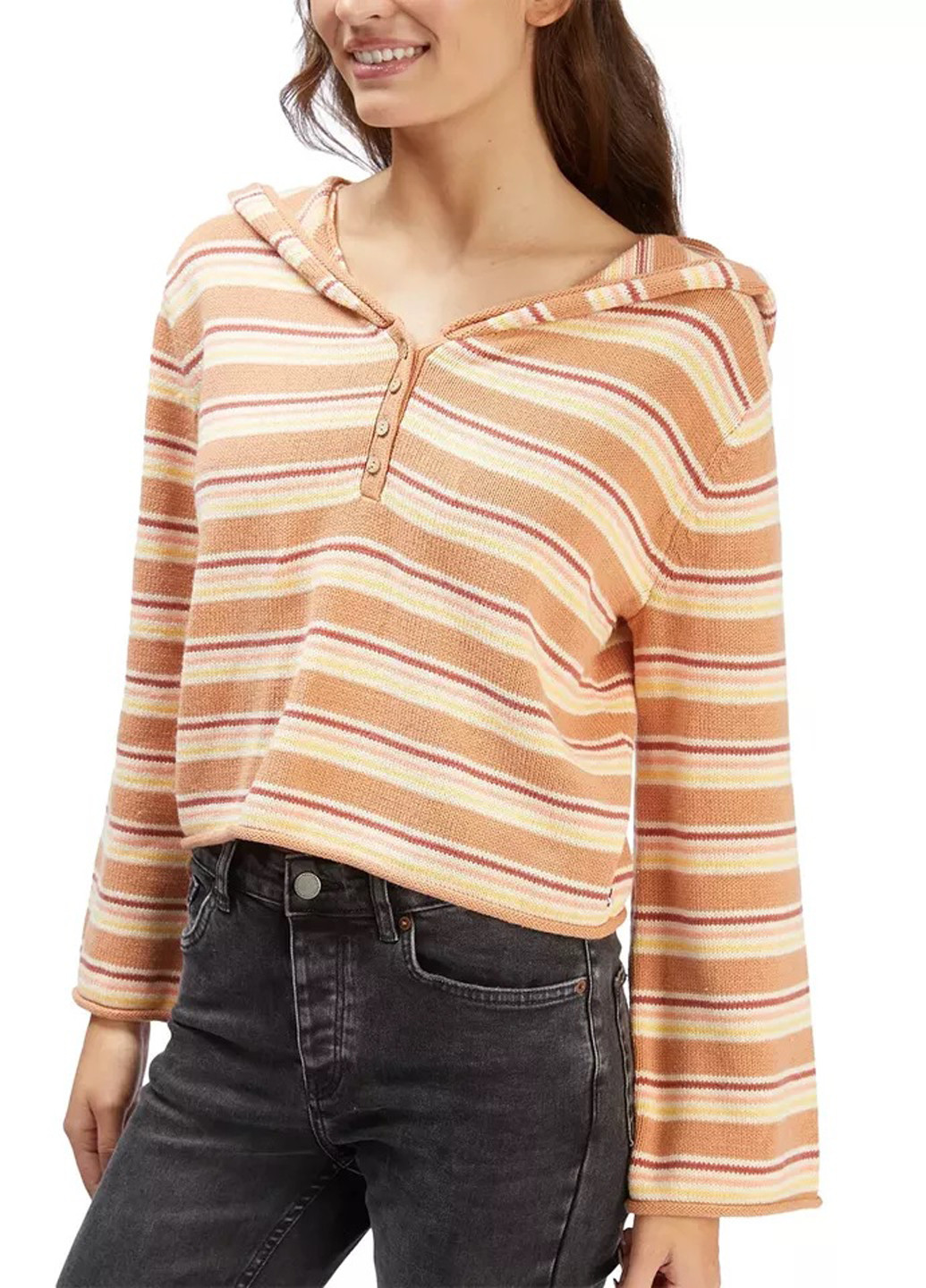 Бежевый демисезонный свитер Roxy