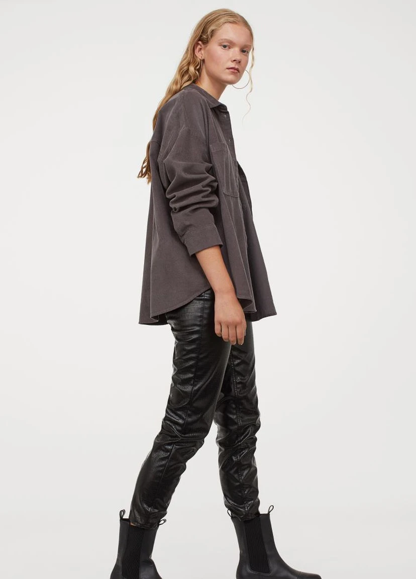 Вельветова сорочка H&M (215624387)