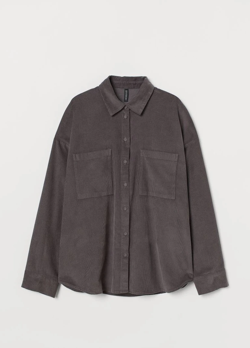 Вельветова сорочка H&M (215624387)