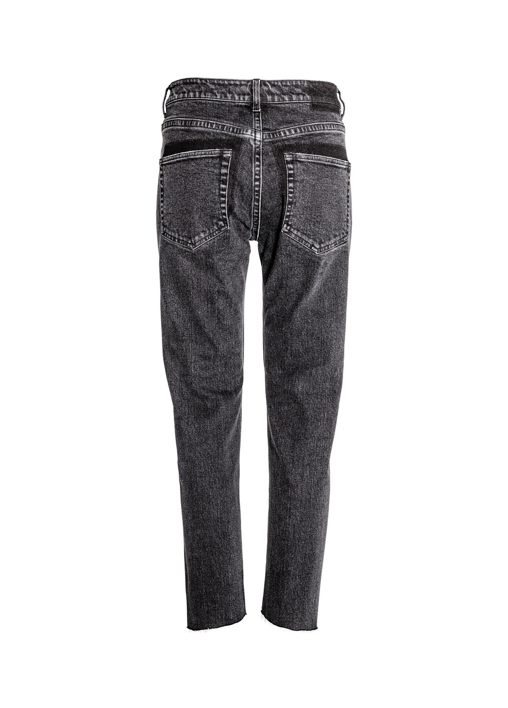 Комбинированные демисезонные зауженные джинсы H&M