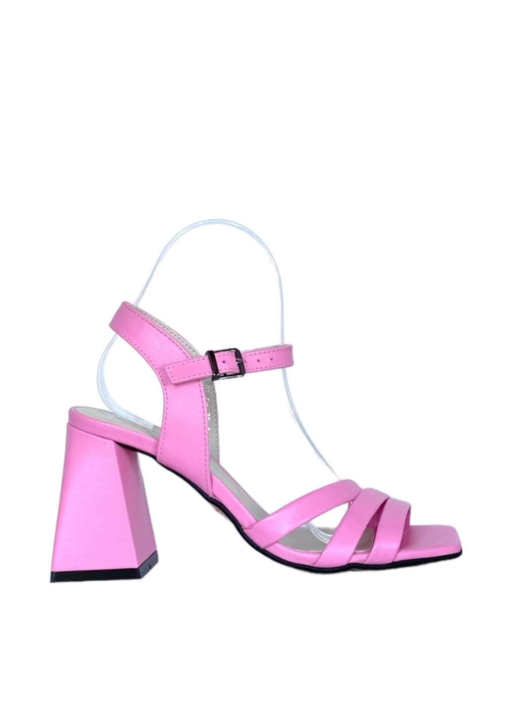 Розовые босоножки Vanessa с ремешком