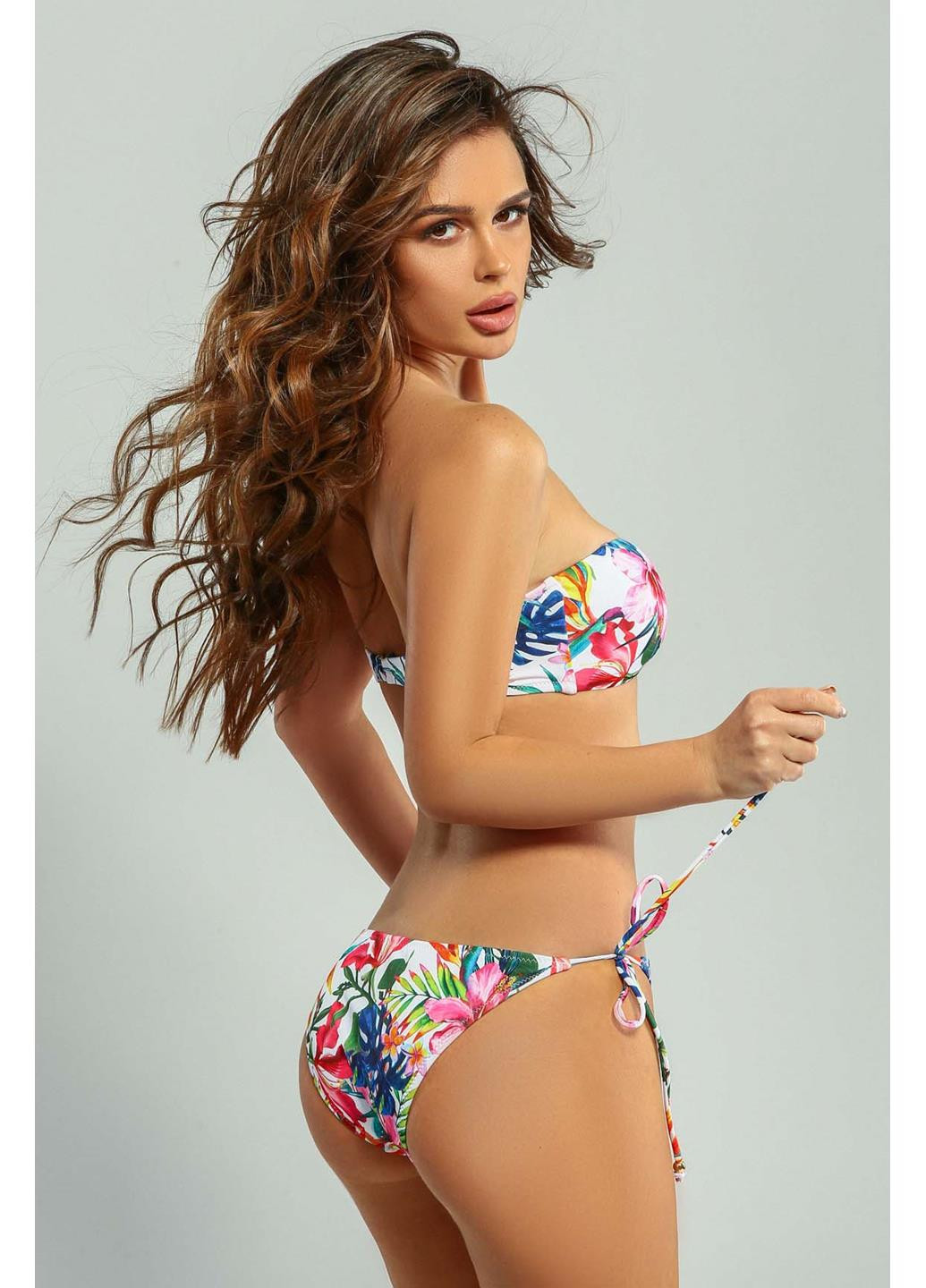 Комбинированный демисезонный купальник новинка Katrin