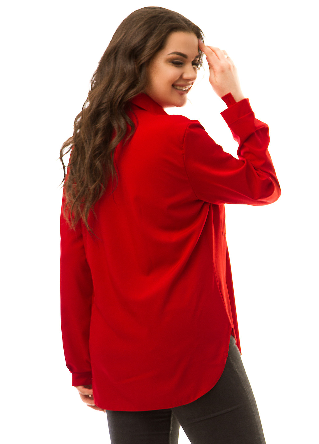 Червона демісезонна блуза Demma