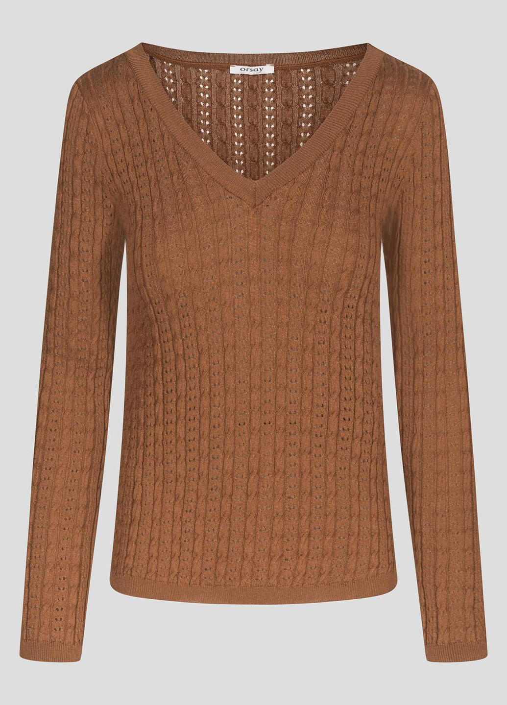 Коричневий демісезонний пуловер пуловер Orsay