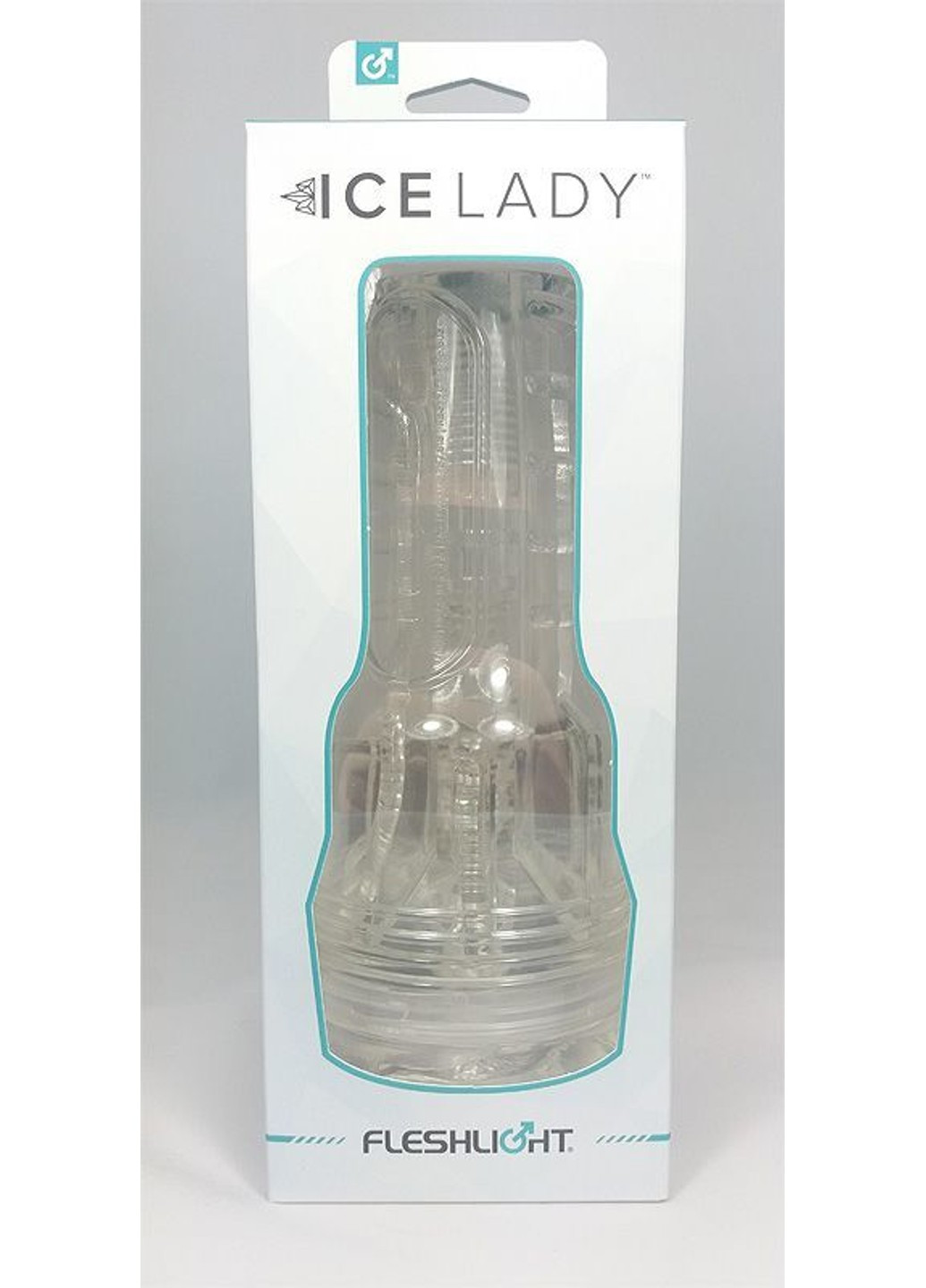 Мастурбатор вагина Ice Lady Crystal, полупрозрачный материал и корпус Fleshlight (254583362)