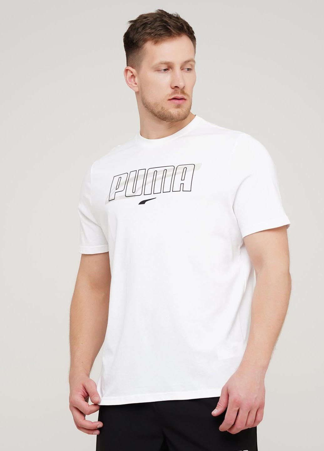 Белая футболка Puma Rebel Tee