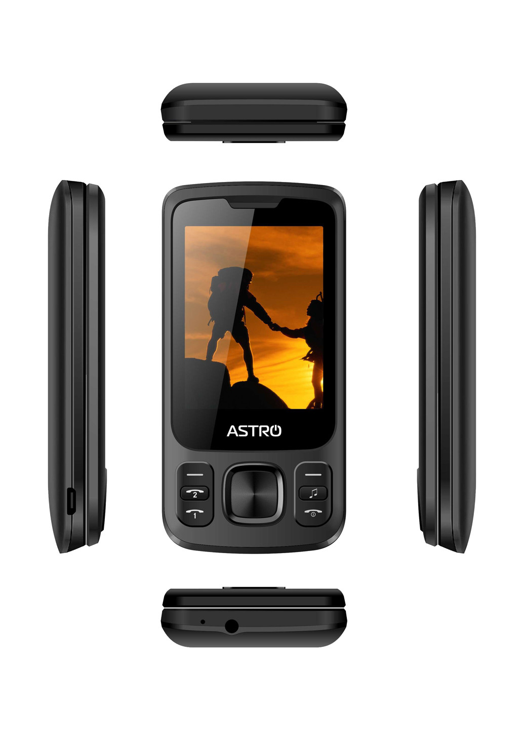 Мобільний телефон A225 Black Astro astro a225 black (131851176)