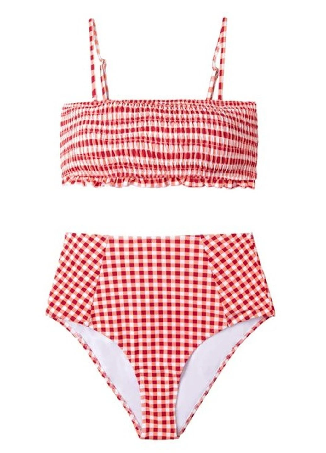 Красный летний купальник CUPSHE