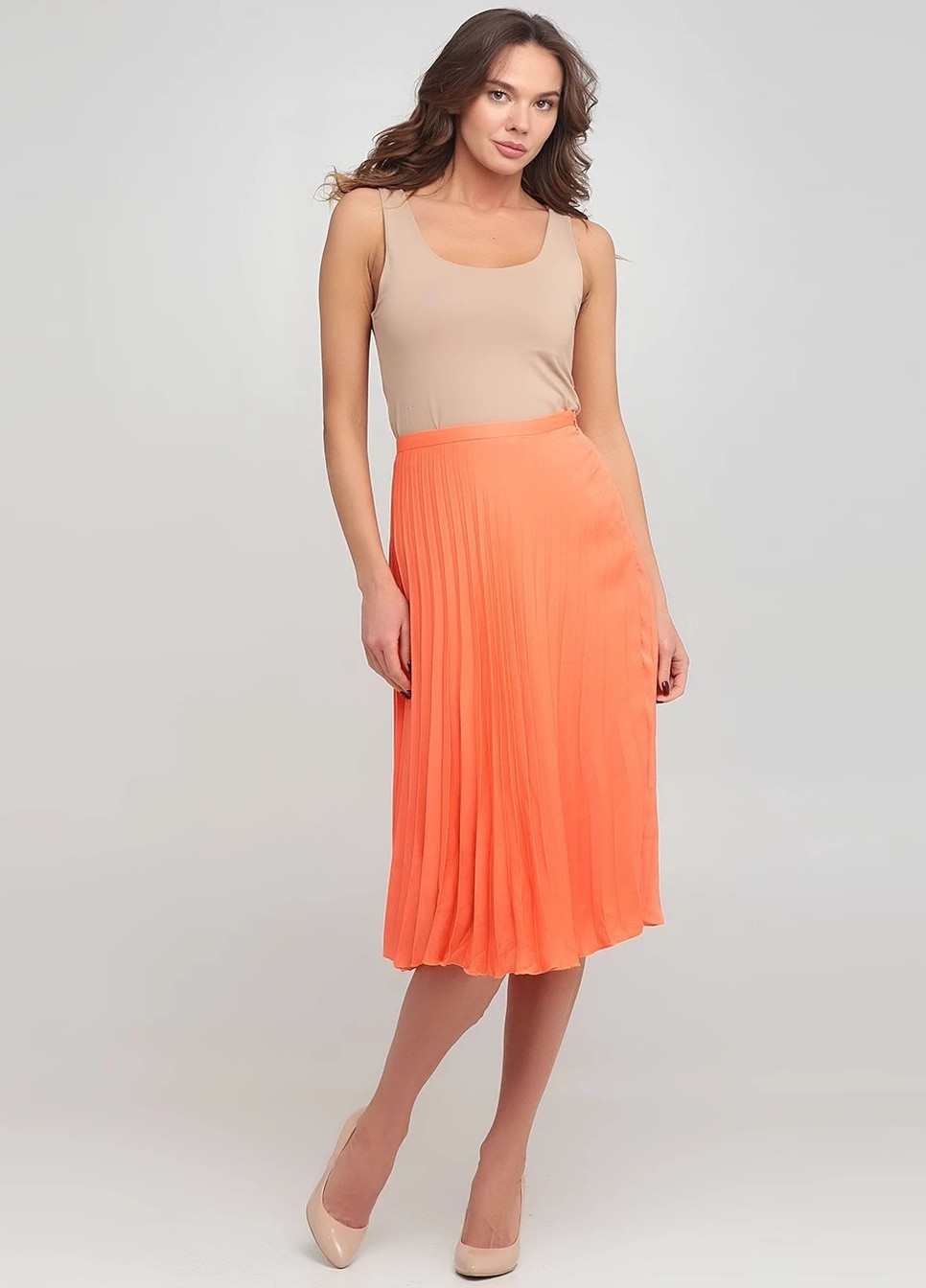 Кежуал однотонна спідниця Asos (253564043)