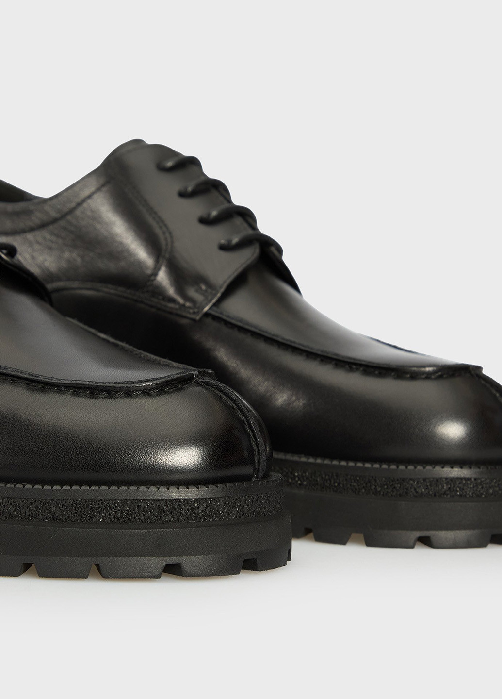 Черные кэжуал туфли PRPY на шнурках