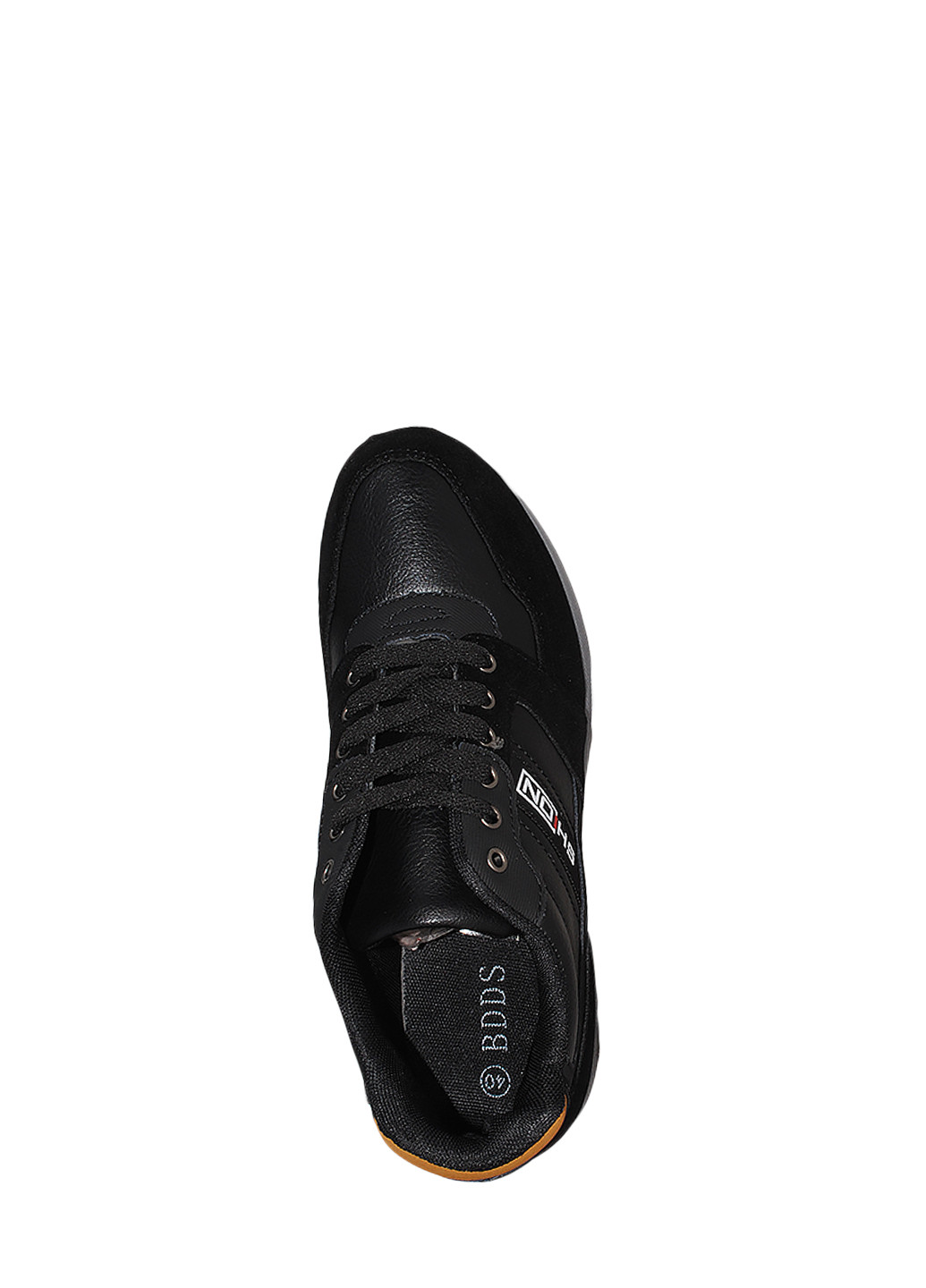 Чорні Осінні кросівки l181 black BDDS