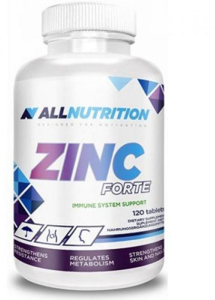 Цинк Zinc Forte 120 tab Allnutrition (232870376)