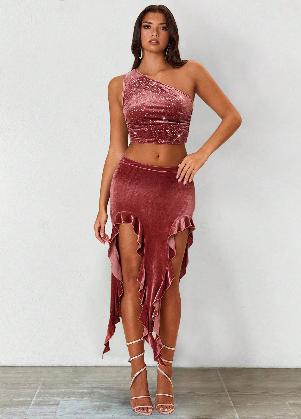 Костюм (топ, юбка) SHEIN (333879124)