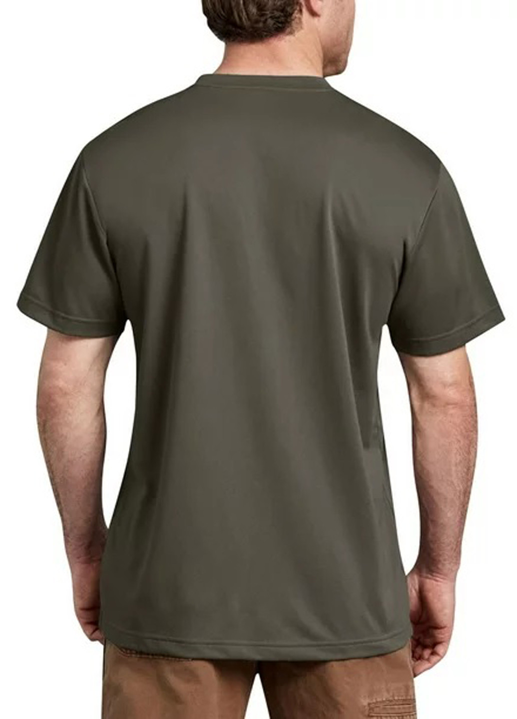 Хаки (оливковая) футболка Dickies