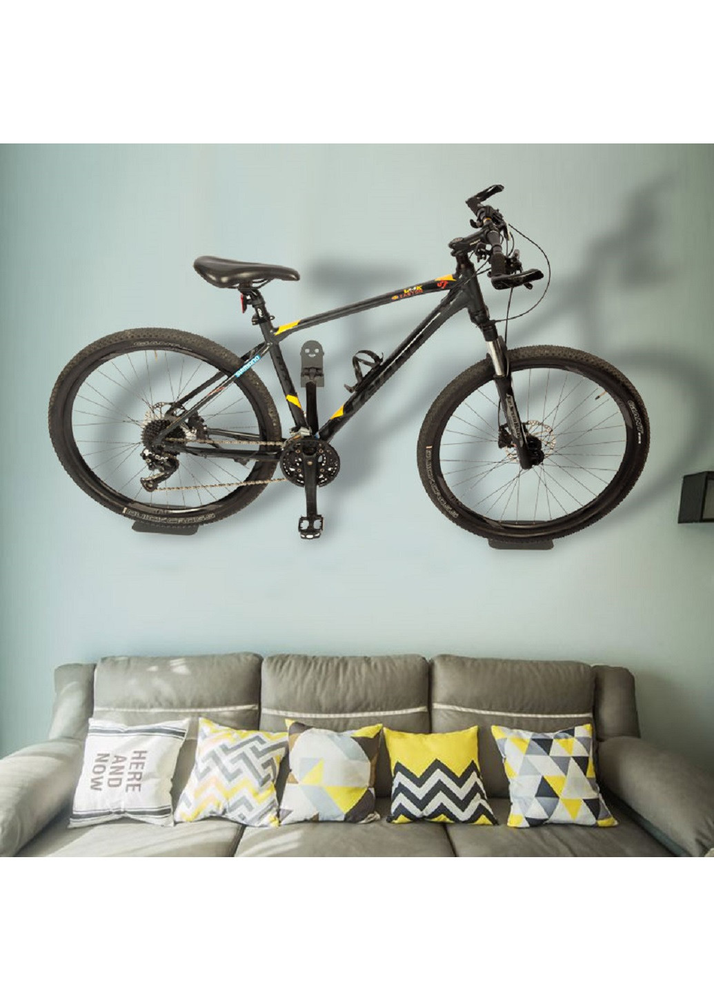 Кріплення для велосипеда на стіну велокріплення настінне стійка тримач горизонтально до 25 кг (32250-Нов) Francesco Marconi (252822717)
