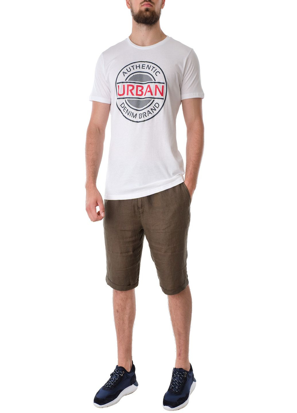 Белая футболка E-Bound