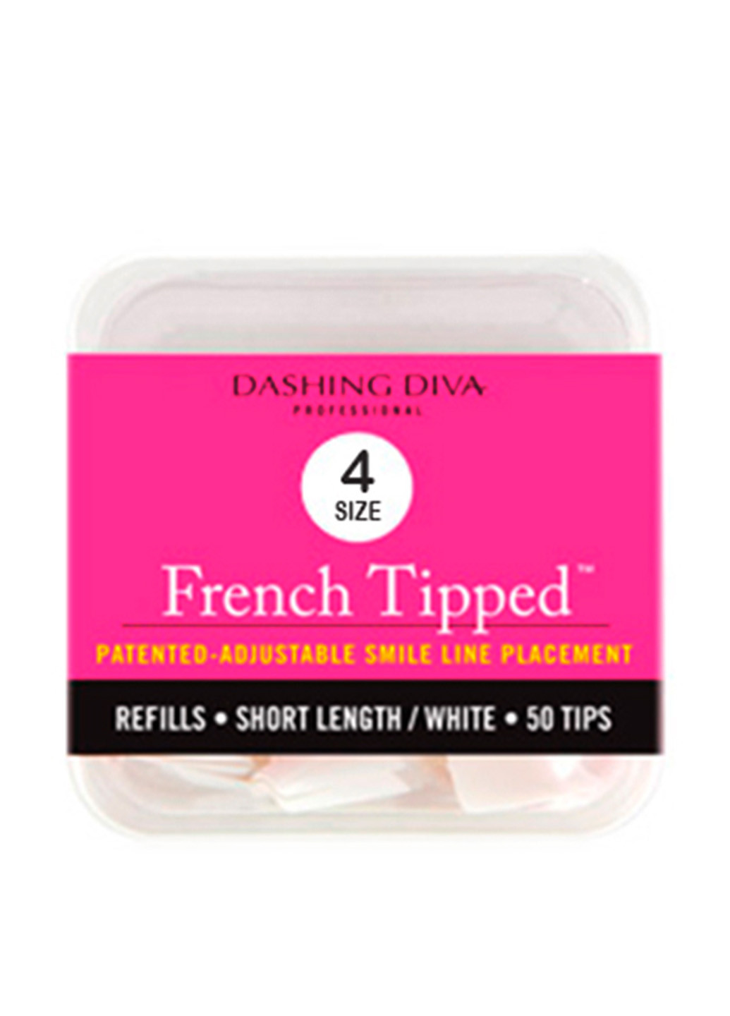 Тіпси для френча №4 (50 шт.) Dashing Diva (18074375)