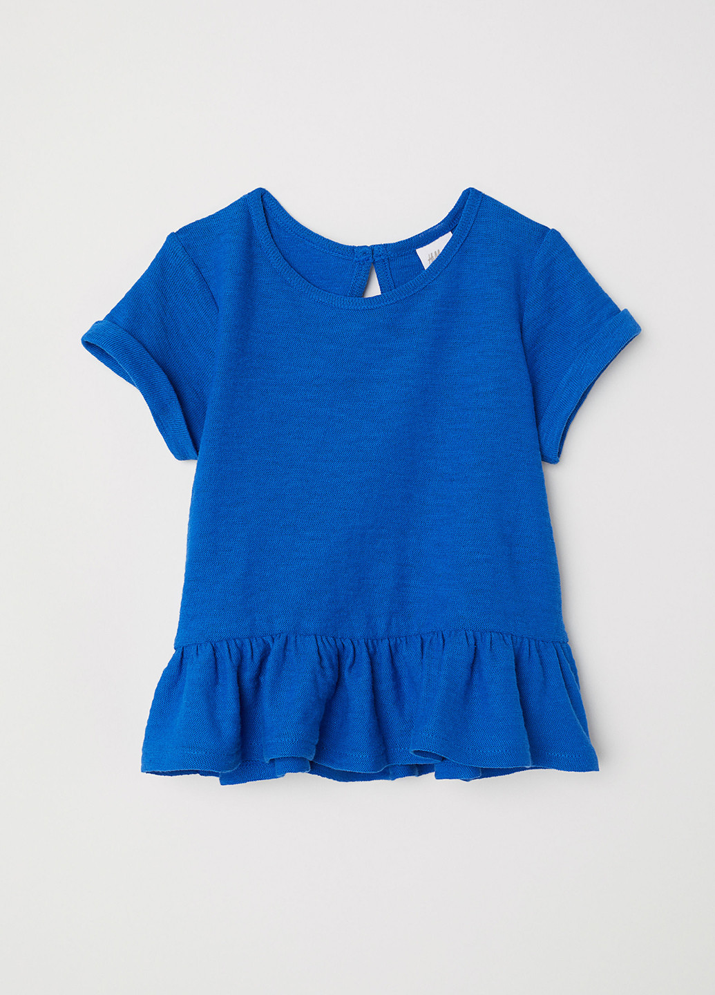 Синя літня футболка H&M