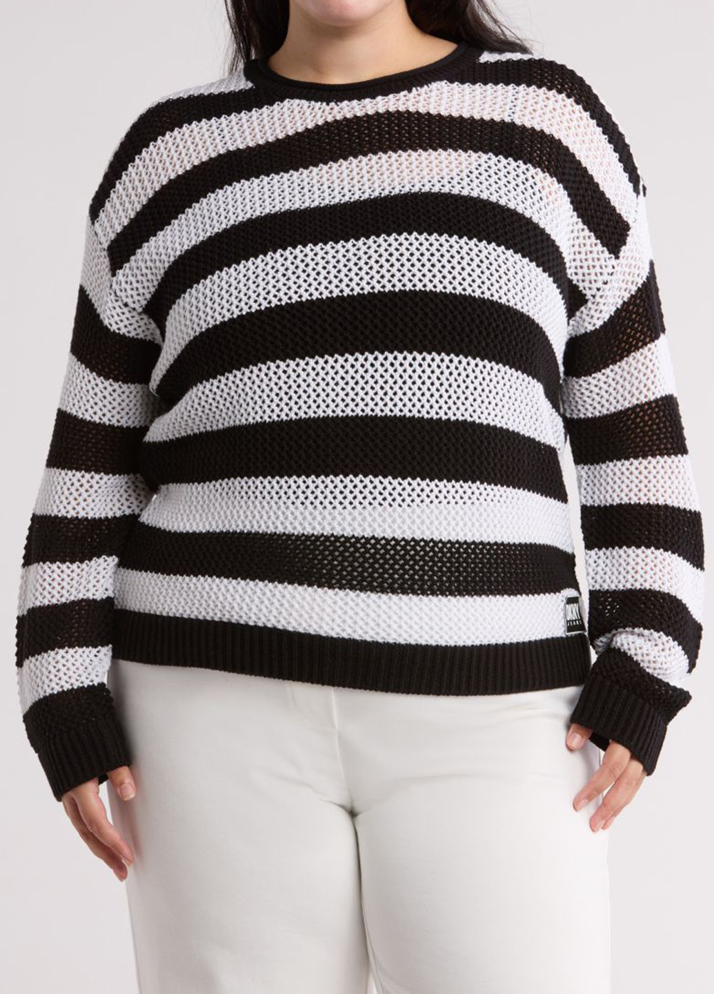 Чорно-білий демісезонний джемпер джемпер DKNY