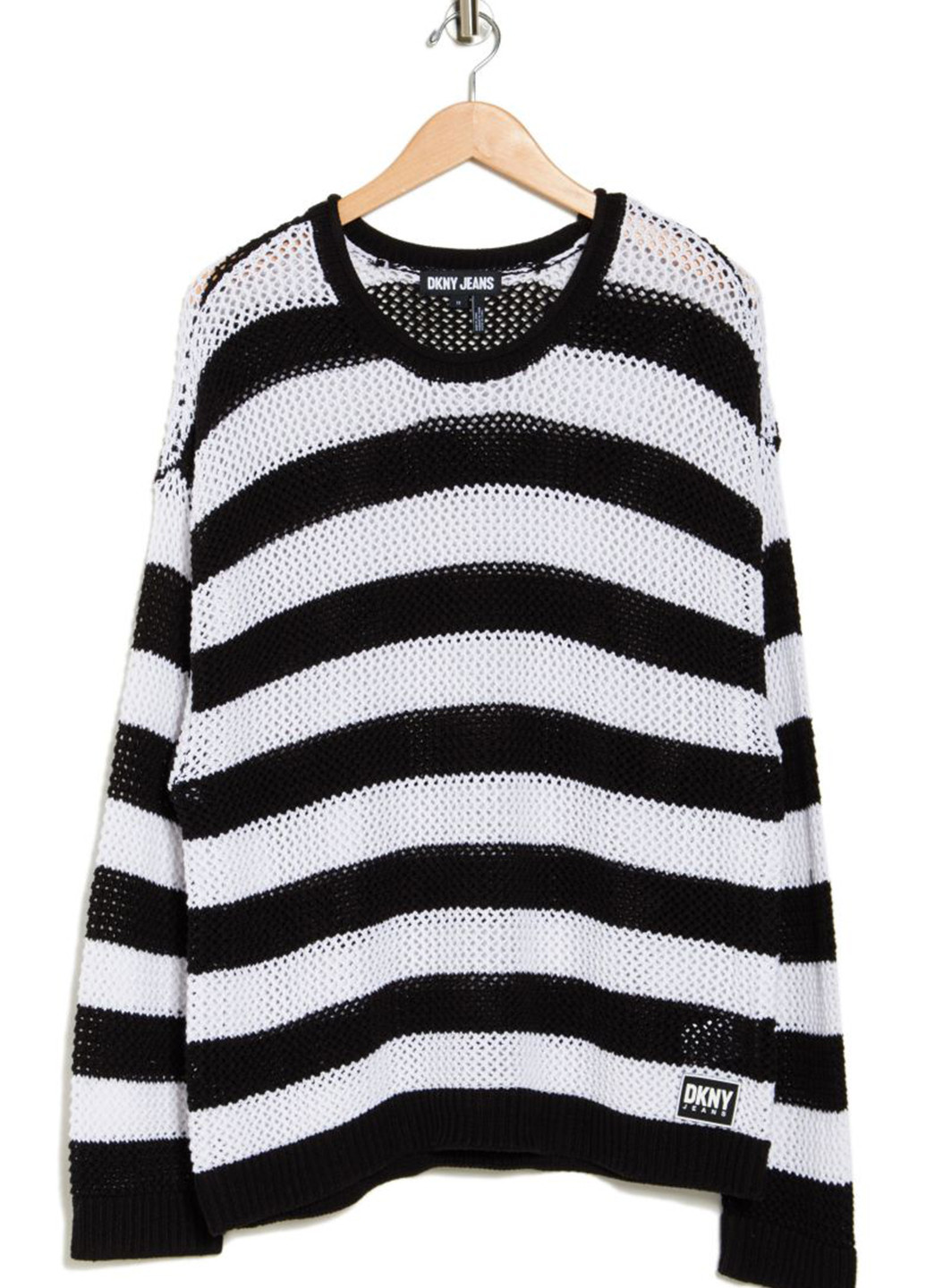 Чорно-білий демісезонний джемпер джемпер DKNY