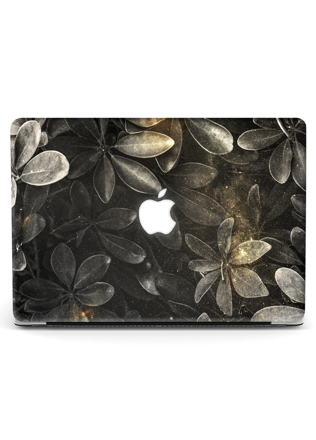 Чехол пластиковый для Apple MacBook Air 13 A1932 / A2179 / A2337 Листья с золотыми блестками (9656-2366) MobiPrint (218867557)