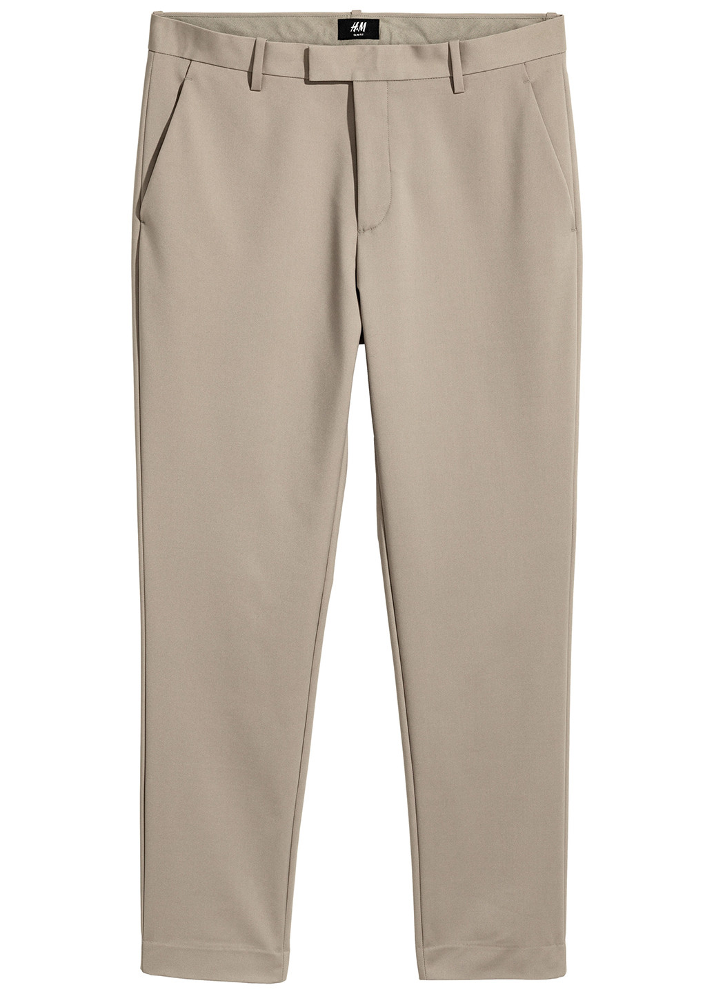 Фисташковые кэжуал демисезонные зауженные брюки H&M