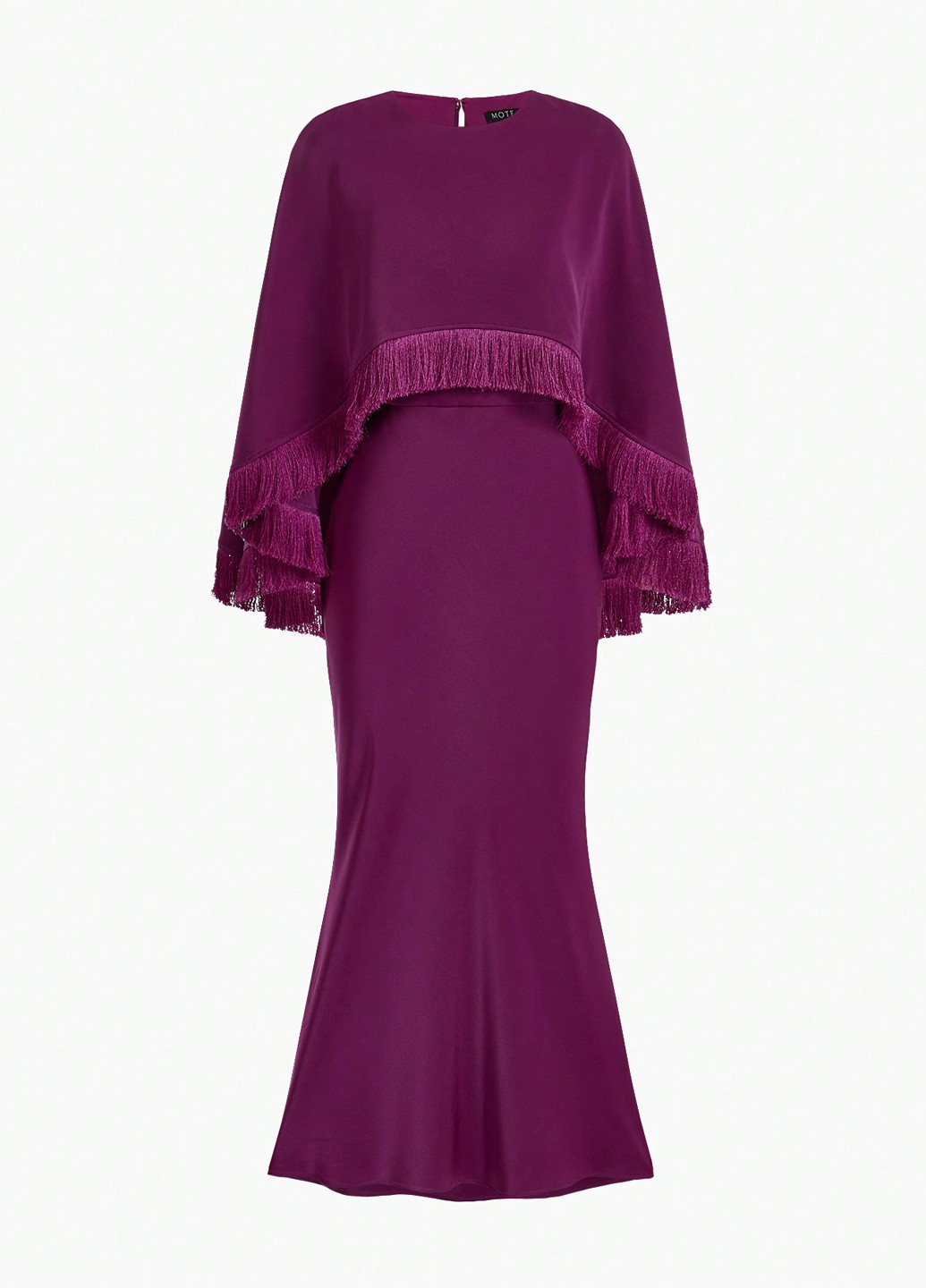 Фіолетова вечірня сукня SHEIN однотонна