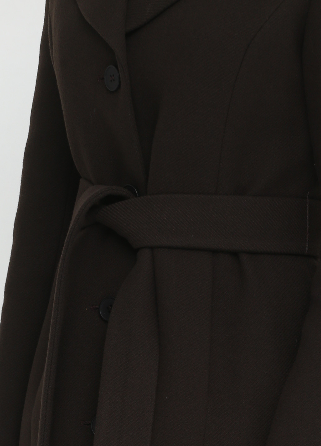Темно-коричневое демисезонное Пальто Дана Мода