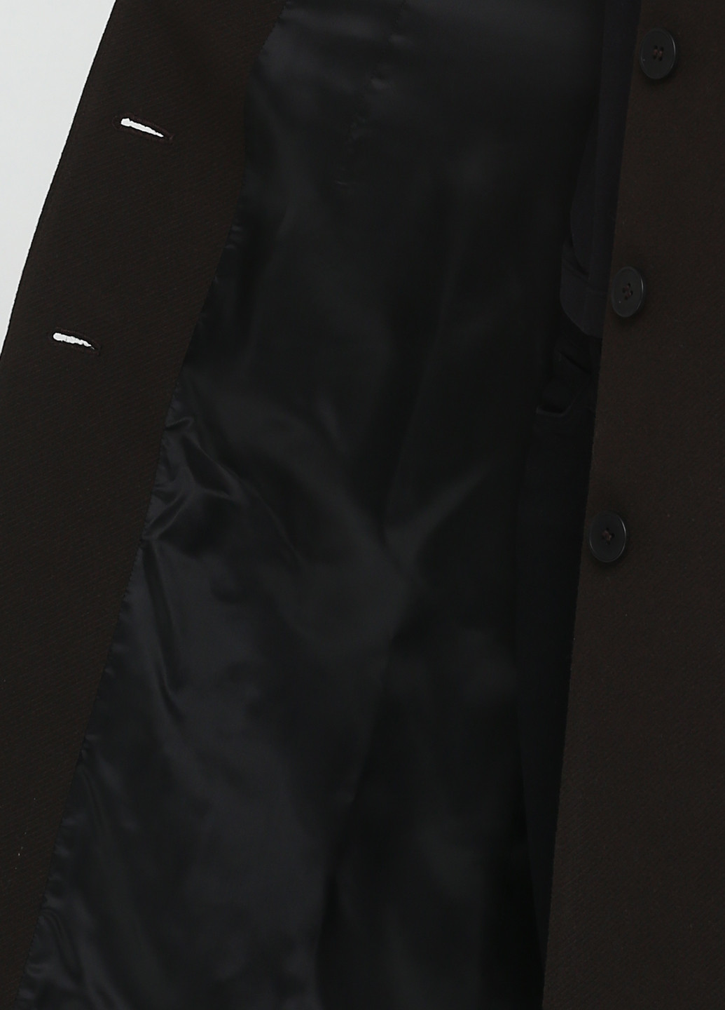 Темно-коричневое демисезонное Пальто Дана Мода