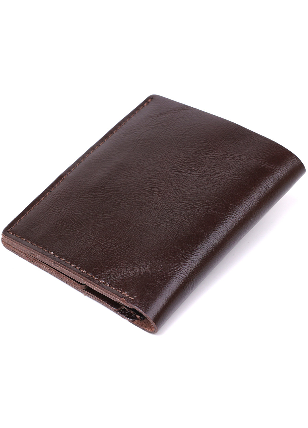 Мужское кожаное портмоне 9х10х1 см Shvigel (253491267)