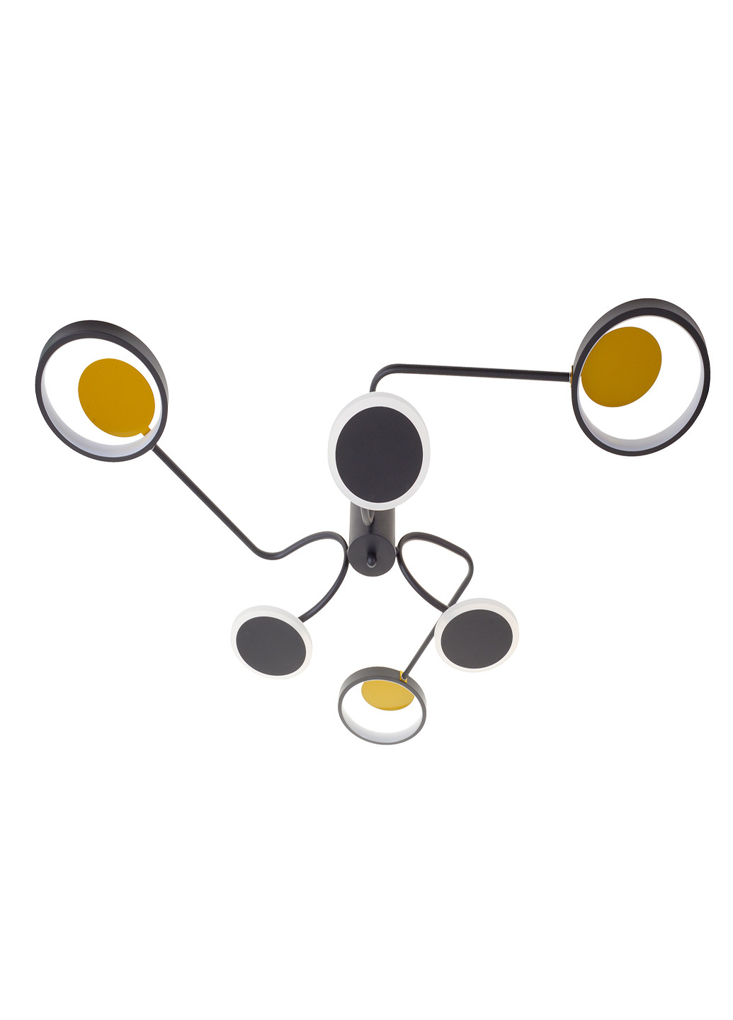 Світлодіодна люстра BR-01 657C/6 LED 40W BK Brille (251891744)