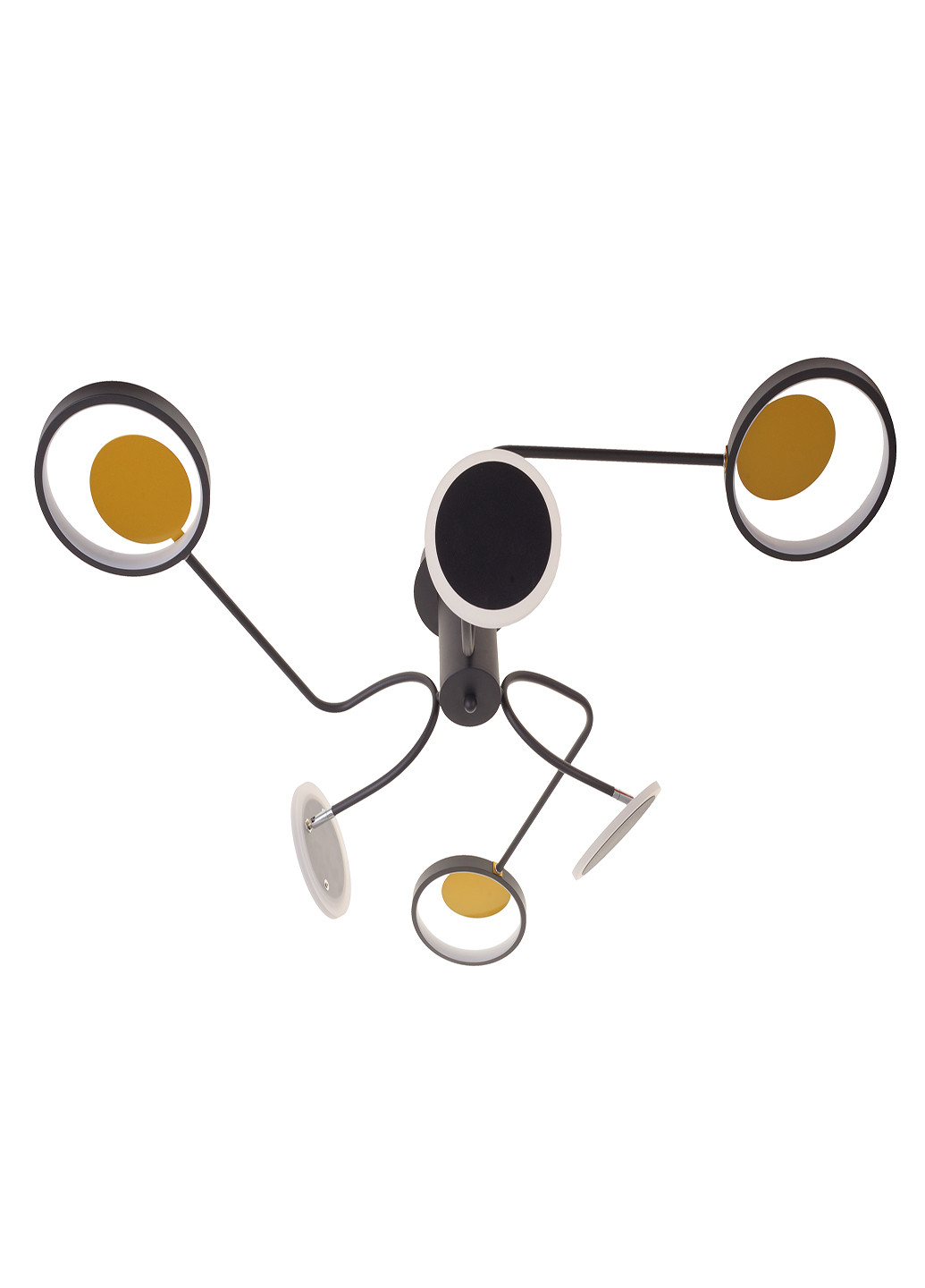 Світлодіодна люстра BR-01 657C/6 LED 40W BK Brille (251891744)