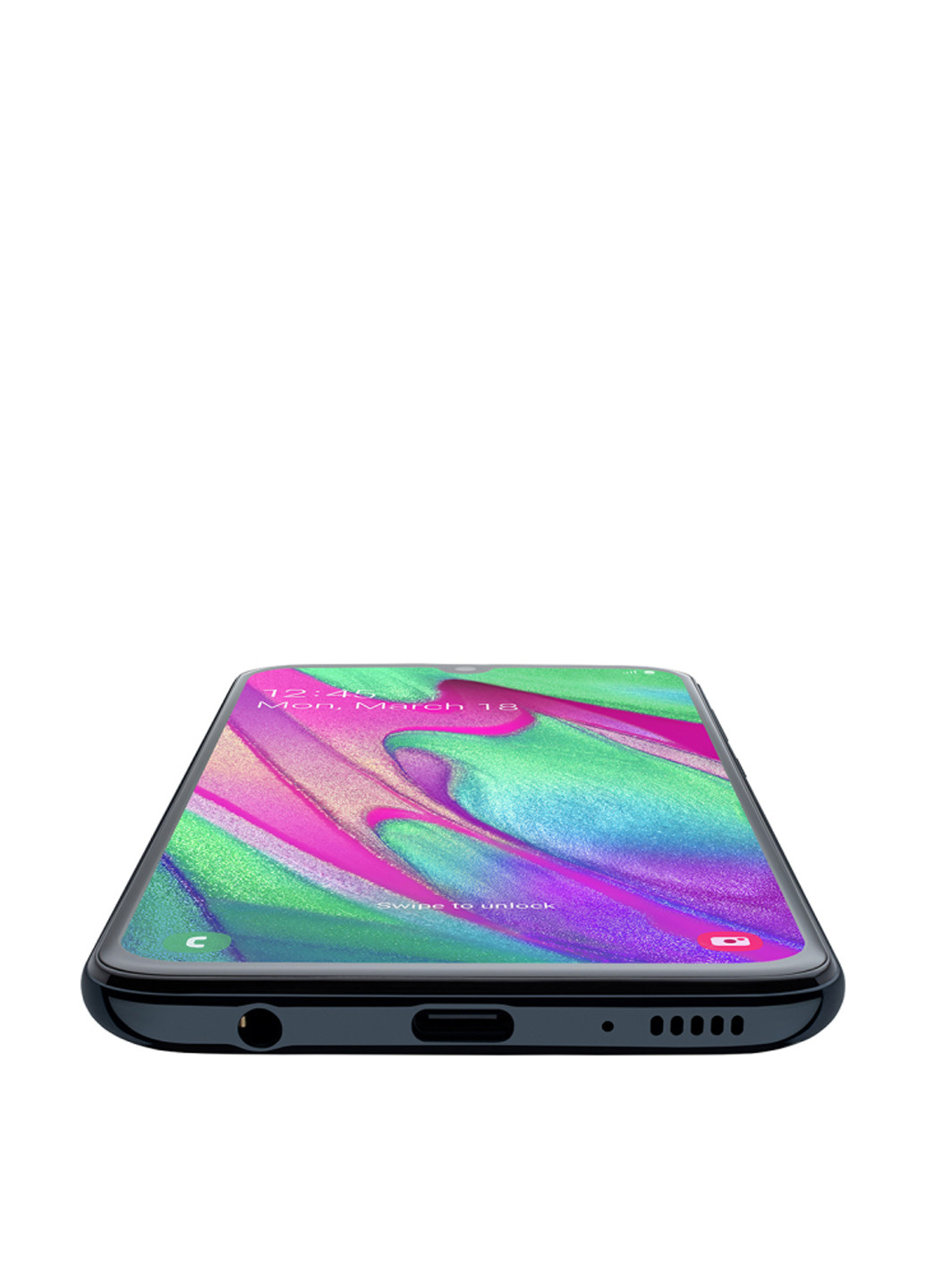 Смартфон Galaxy A40 4 / 64GB Black (SM-A405FZKDSEK) Samsung Galaxy A40 4/64GB Black (SM-A405FZKDSEK) комбінований