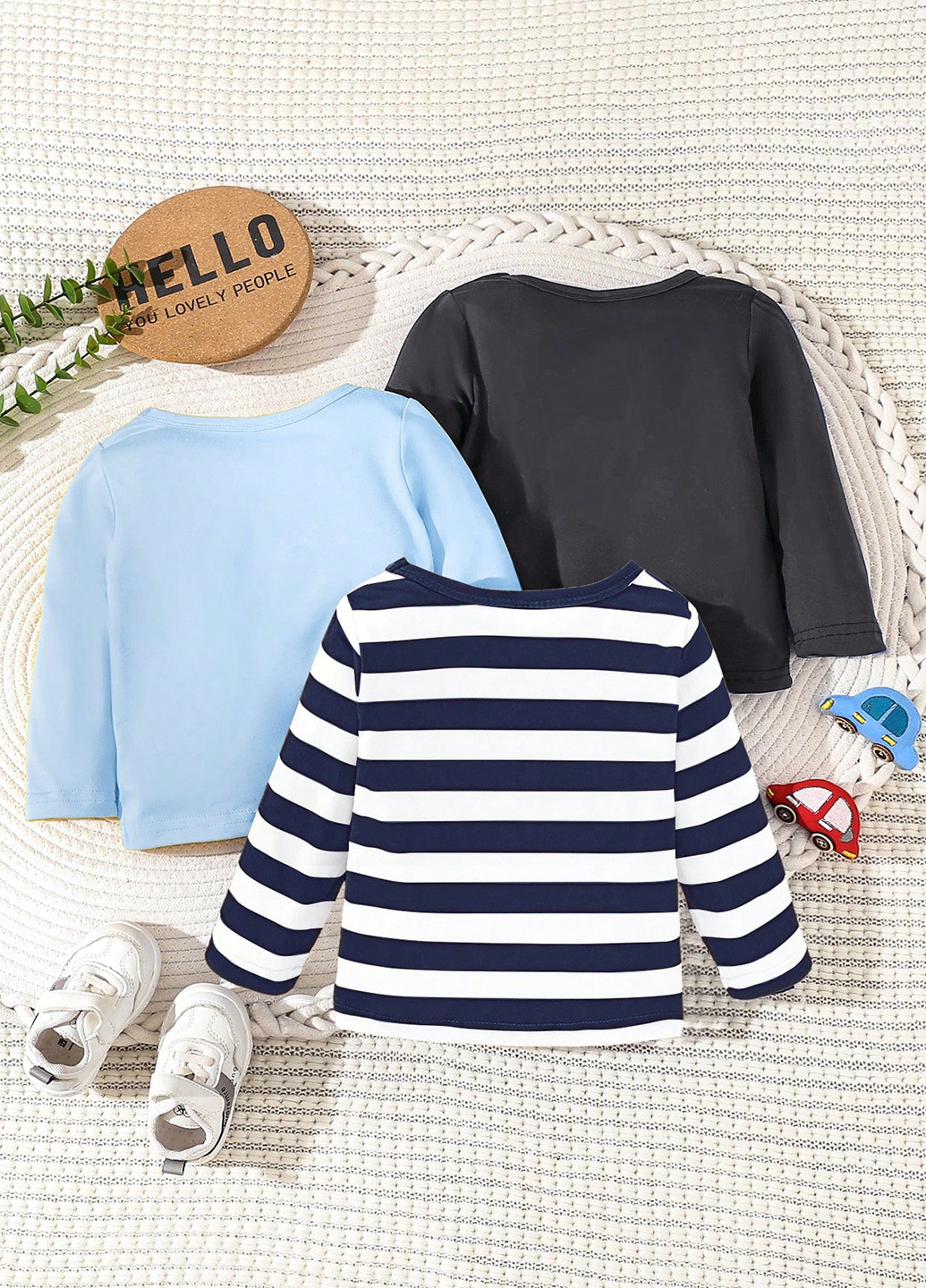 Лонгслів (3 шт.) SHEIN (331623975)