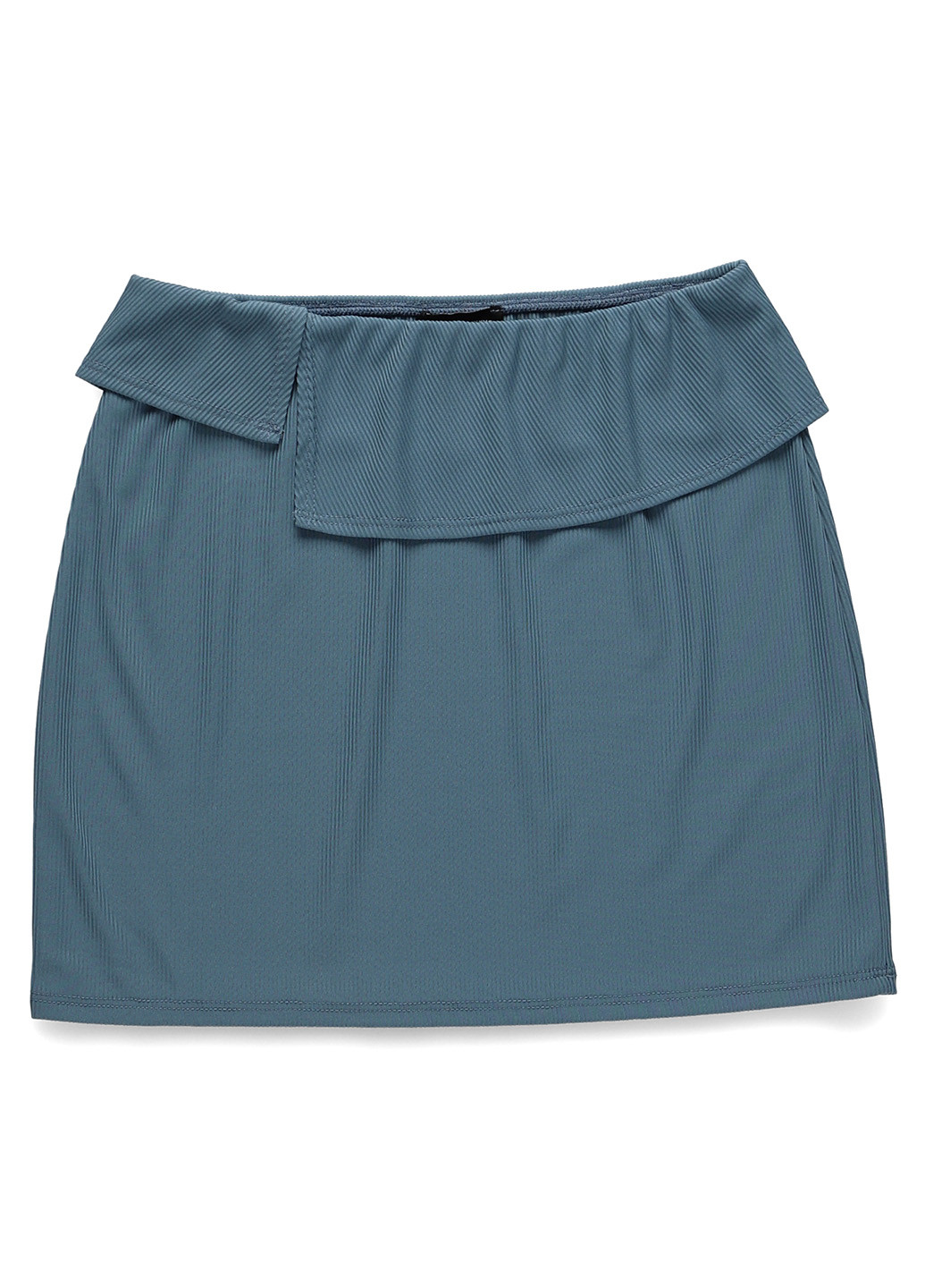 Серо-зеленая кэжуал однотонная юбка PrettyLittleThing