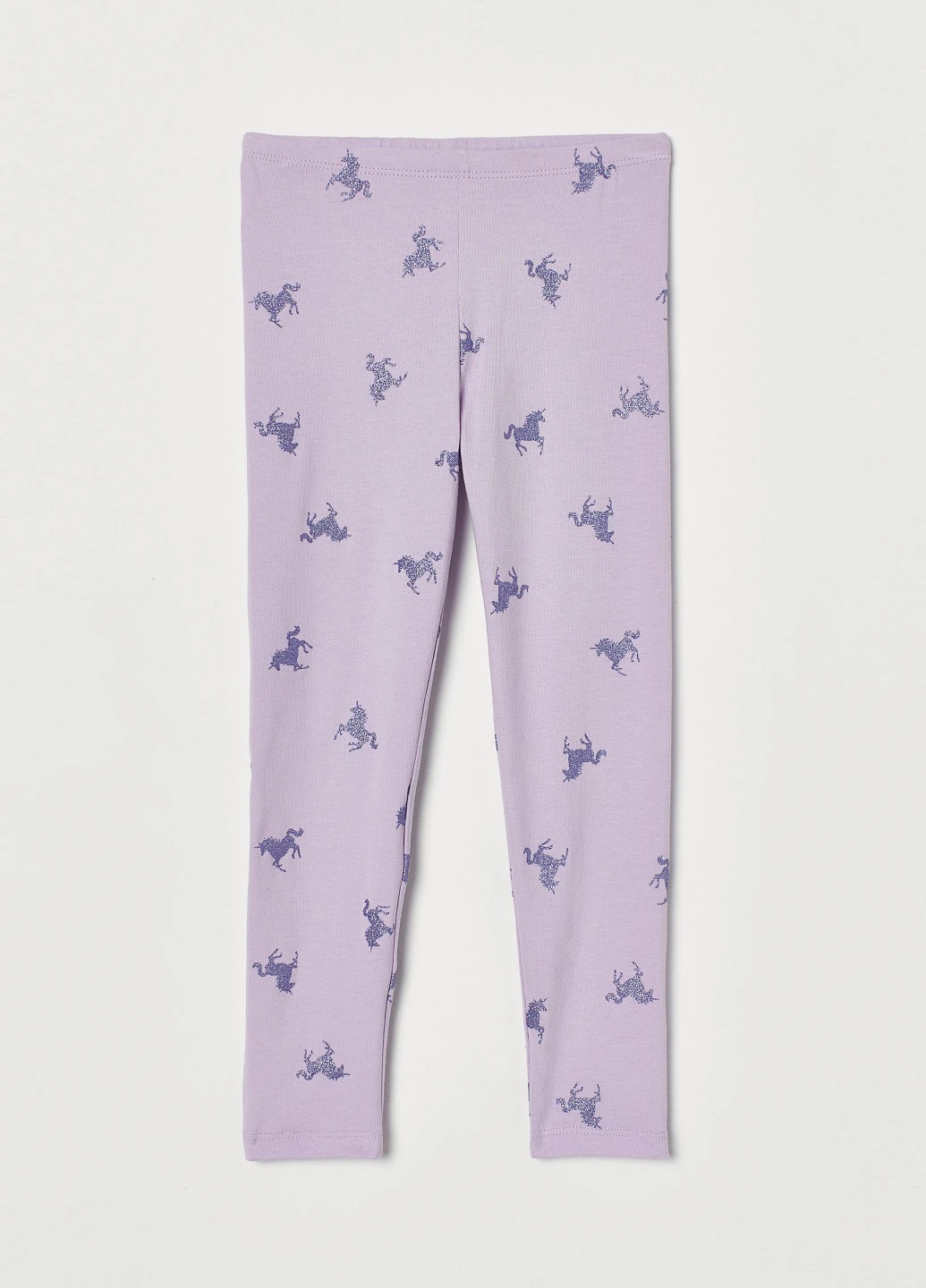 Сиреневые демисезонные леггинсы H&M