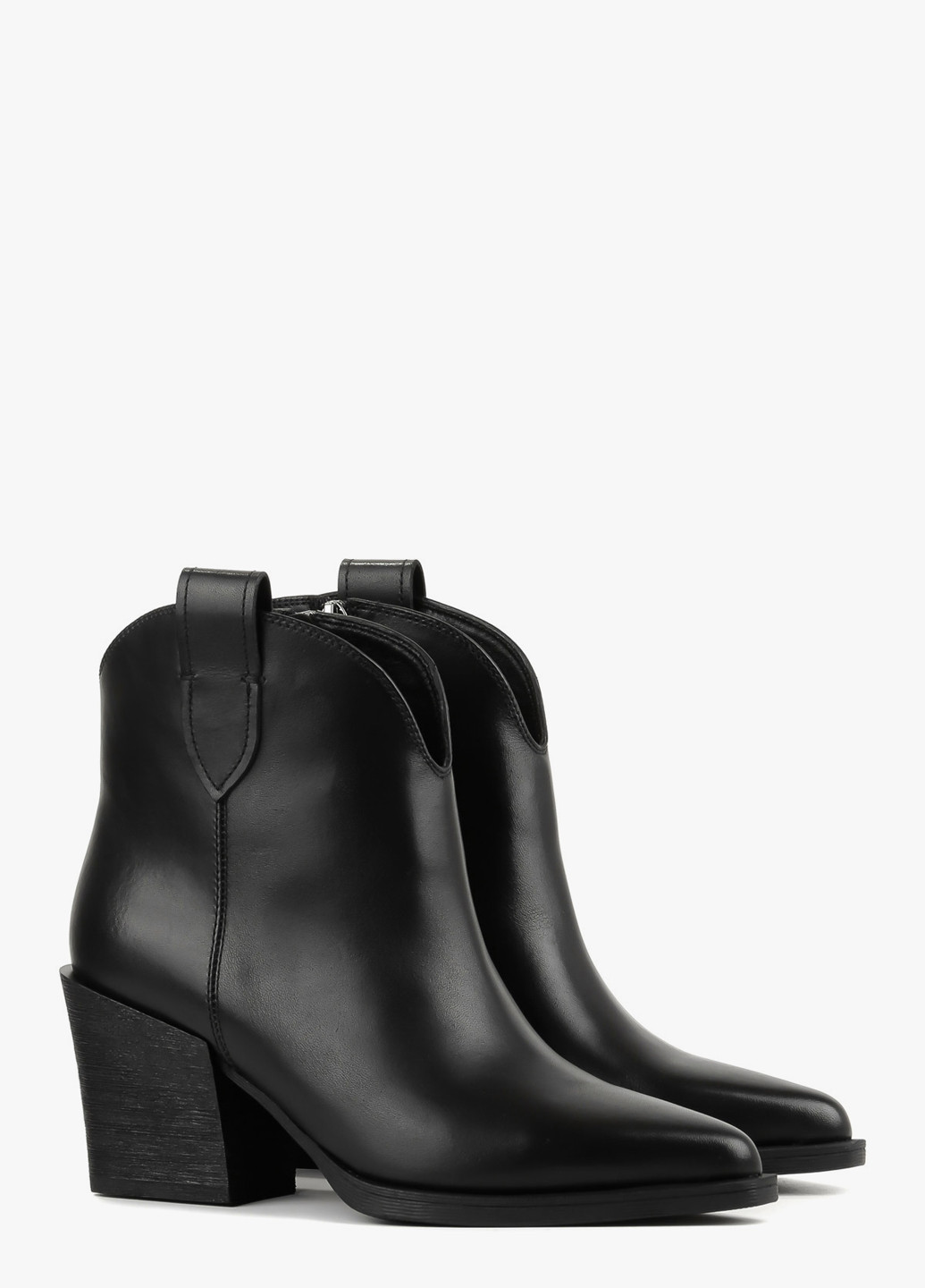 Чорні демісезонна ботільйони Le'BERDES