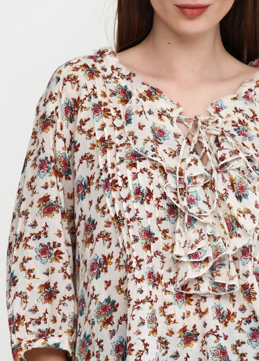 Комбінована літня блуза Ralph Lauren