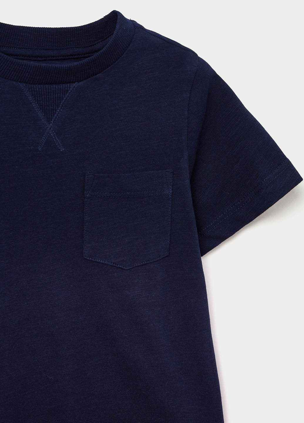 Темно-синяя летняя футболка OVS