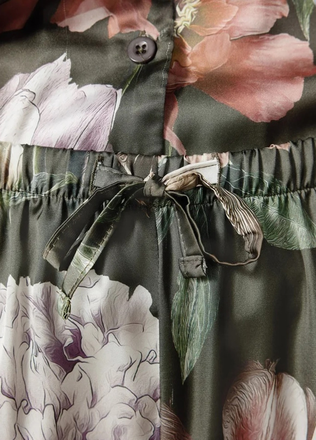 Зеленая всесезон пижама (рубашка, брюки) рубашка + брюки Esmara