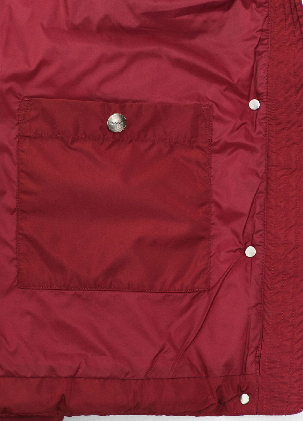 Бордовая зимняя куртка Gant