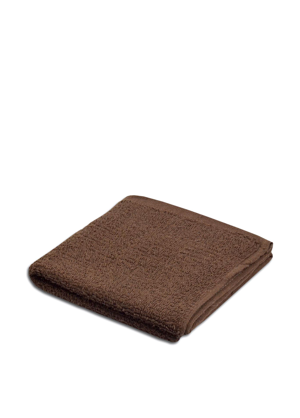 No Brand полотенце, 50х90 см однотонный темно-коричневый производство - Пакистан