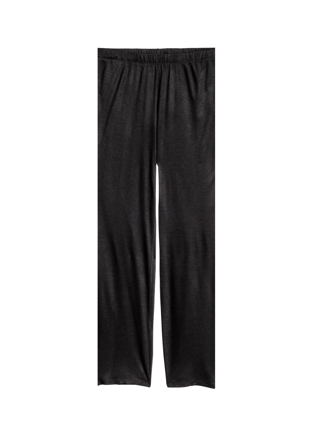 Черные домашние демисезонные брюки H&M