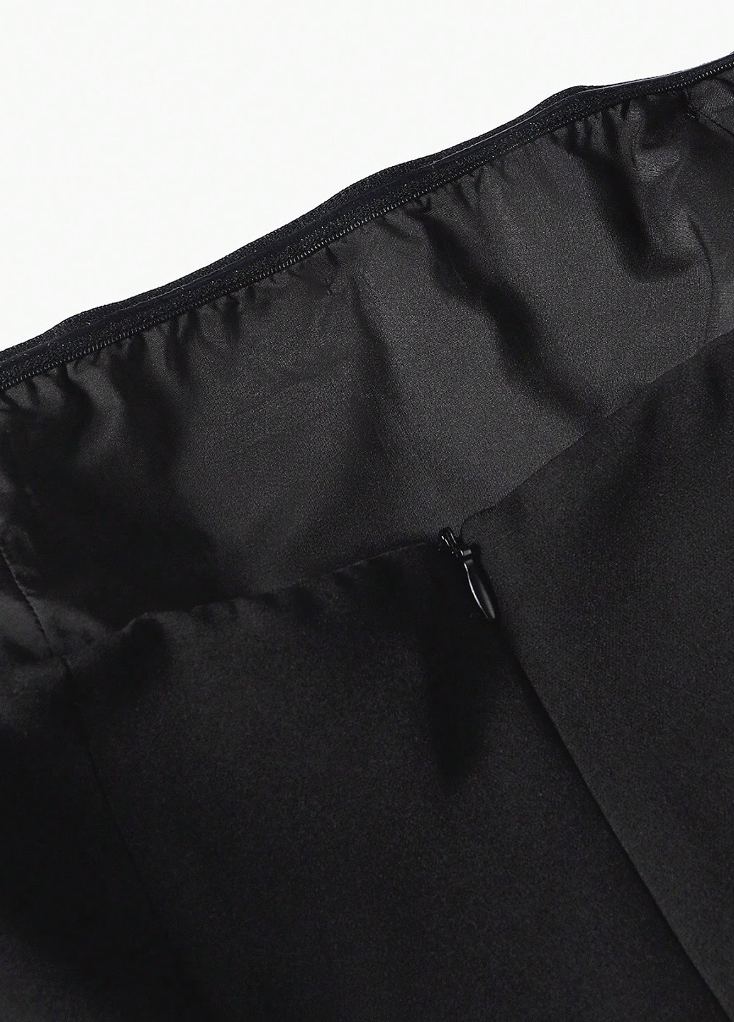 Чорна коктейльна, вечірня сукня з відкритими плечима SHEIN однотонна