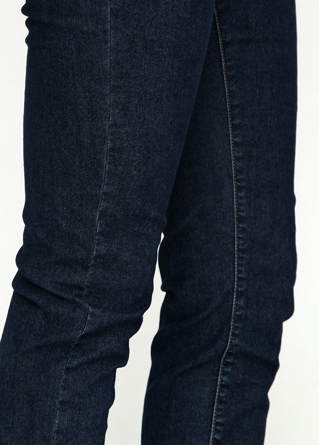 Темно-синие демисезонные зауженные джинсы BRANDTEX COPENHAGEN