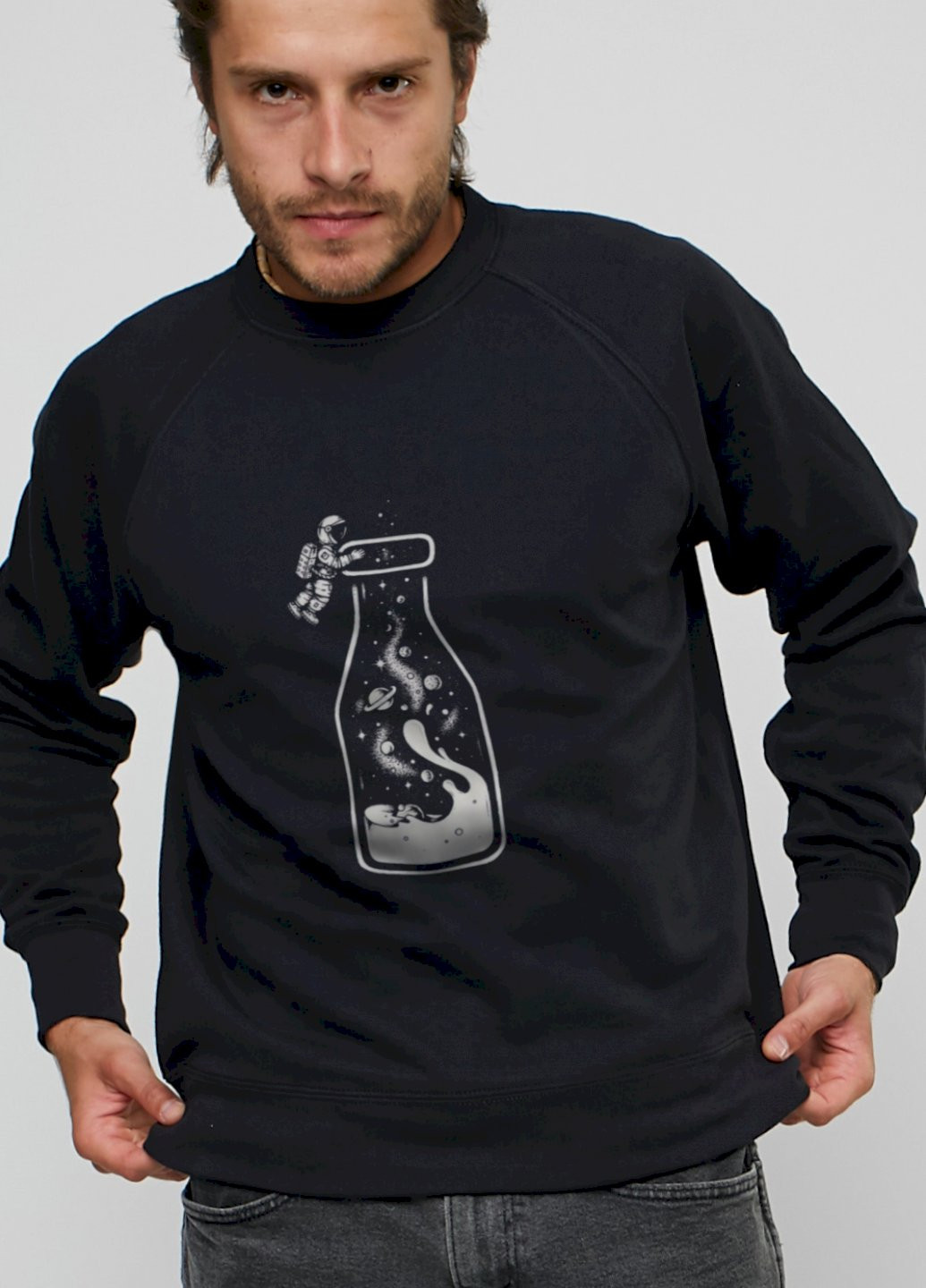 Чорний світшот YAPPI (198688799)