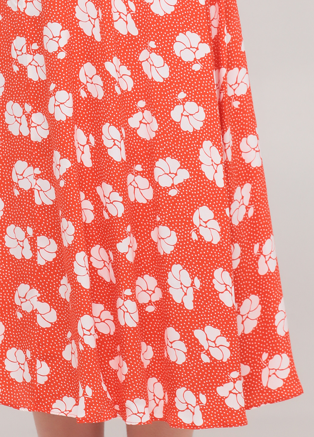 Яскраво-червона кежуал сукня Boden з квітковим принтом