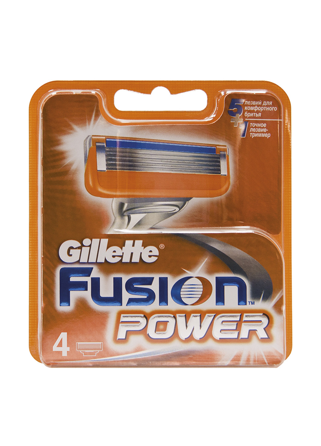 Сменный картридж Fusion Power (4 шт.) Gillette (69676300)