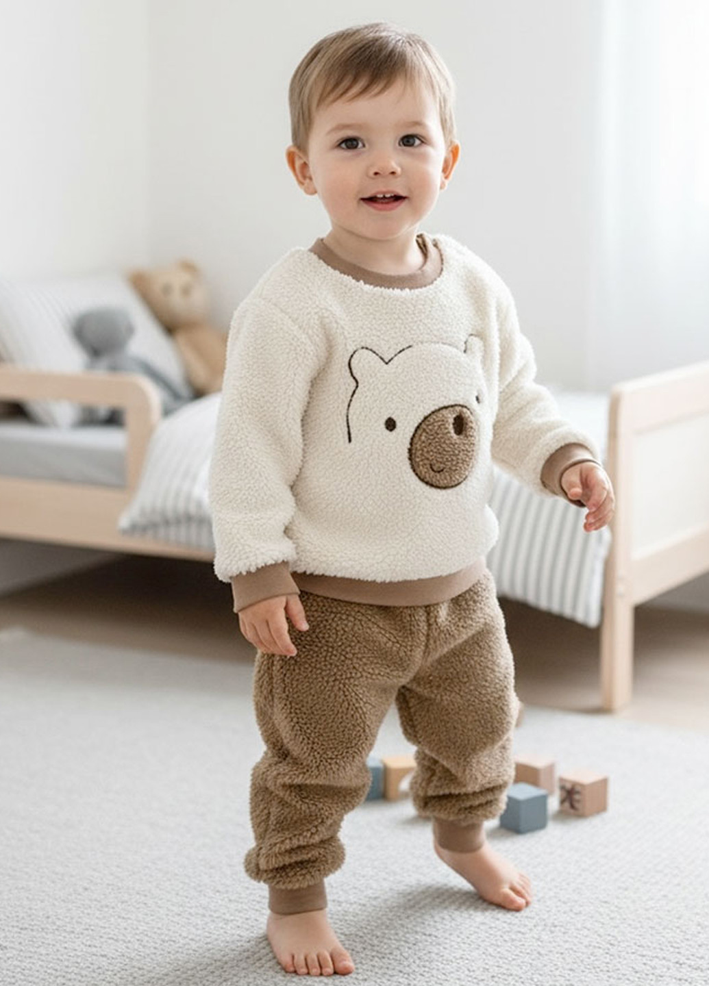 Комбінований демісезонний костюм (світшот, штани) Blanka